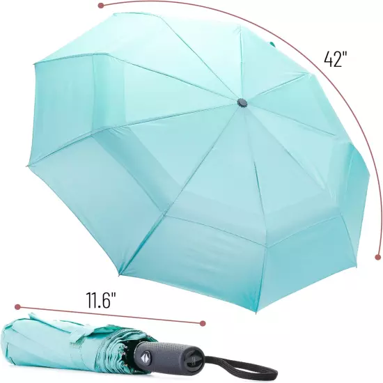 Mr. Pen- Windproof Travel Umbrella, Automatic Umbrellas for Rain, Compact Travel