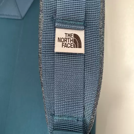 Brand New Never Used The North Face Teal Backpack w Orange Zippers. Many Pockets