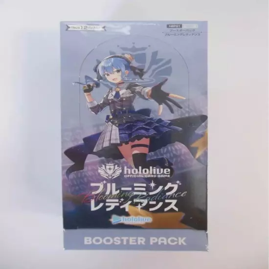 hololive OFFICIAL CARD GAME Booster Pack Blooming Radiance Box Japanese w/shrink