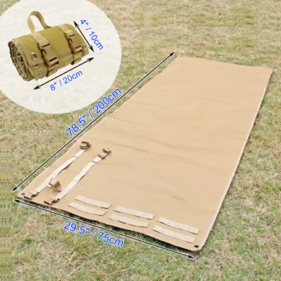 Tactical Shooting Mat Camping Mat Non-Padded Hunting Pad Portable Waterproof