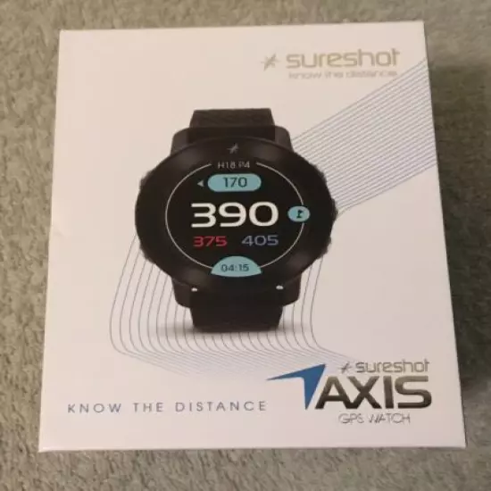 NEW!! Axis "Sureshot" GPS watch