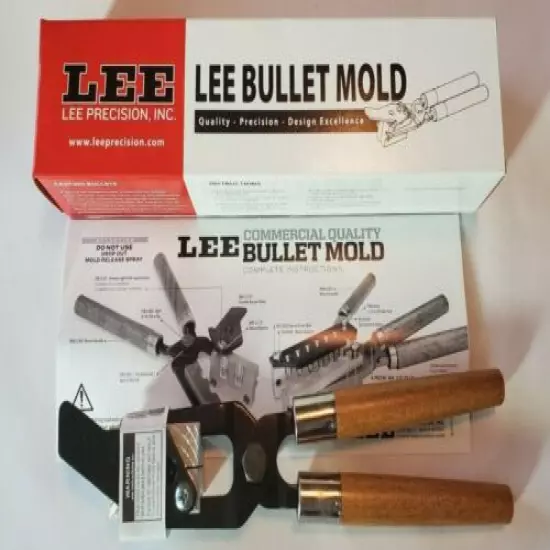 LEE 90303 LEE 2-CAVITY BULLET MOLD 358-158-RF .358 DIA 158 GR *Ships Fast*