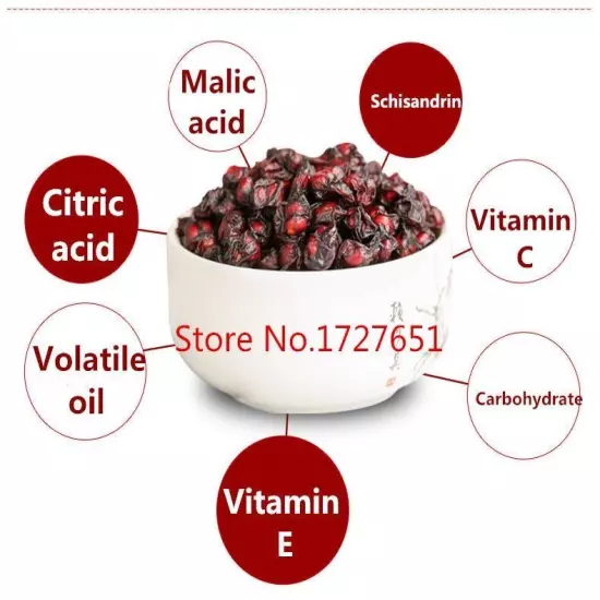 Super 250g Dried Schisandra Chinensis Berries Vitamine C/E Top Grade Herbal Tea