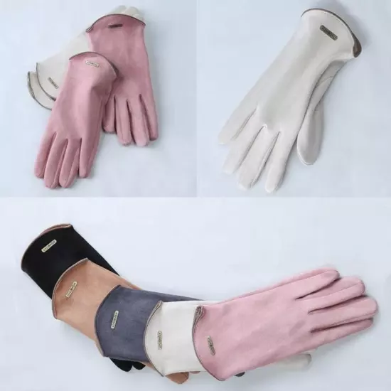 Women Autumn Winter Keep Warm Thin Gloves G5M8 бι