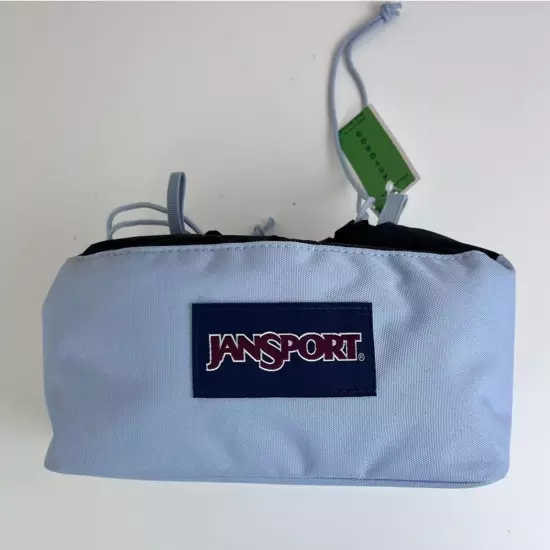 Jansport Bag Unisex One Size Cinch Caddy Drawstring Padded Pouch School Blue