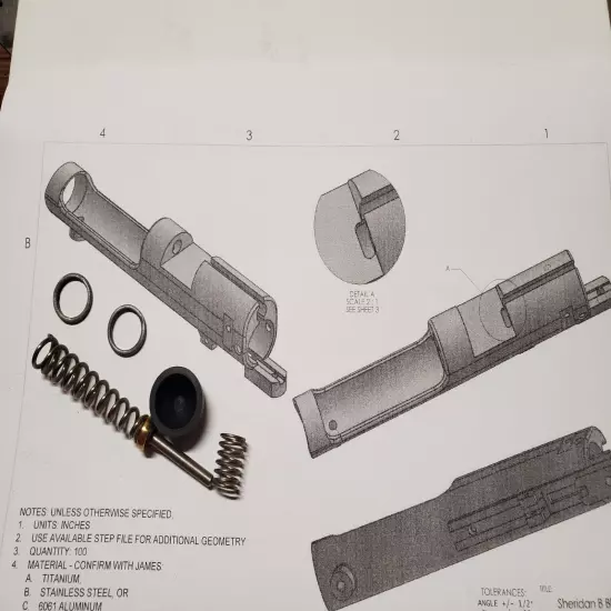 Sheridan C seal kit