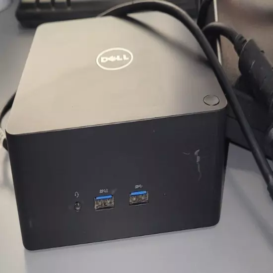 Genuine Dell Thunderbolt USB-C Laptop Docking Station TB16 K16A w/ 240W Adapter