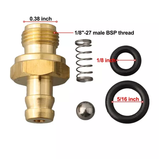 Injector Set for Pressure Washer Replace 203640GS 190593GS 190635GS