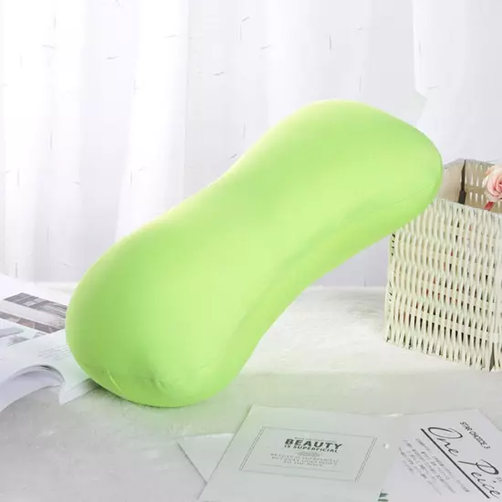 Micro Microbead Pillow Cushion Travel Bolster Office Nap 2024 U Rest Pillow T4M6