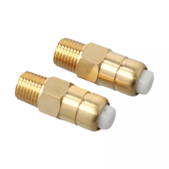 2x 1/4 Thermal Release Safety Relief Valves For Pressure Washer Water Pump New