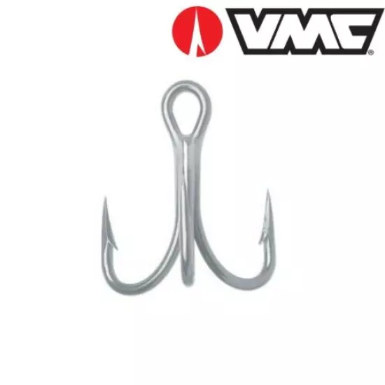 VMC 4x-Strong Treble Hook - 9626 O'Shaugnessy-Perma Steel-Choose Hook/Pack Size