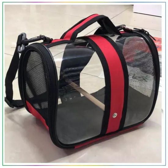 Bird Carrier Small Pets Travel Cage Folding Bag Parrot Parakeet 11"x8x8"