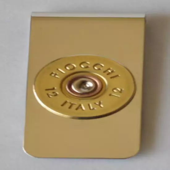  Fiocchi Italy 12 Gauge Shotgun Shell Bullet Money Clip Trap Shooting 