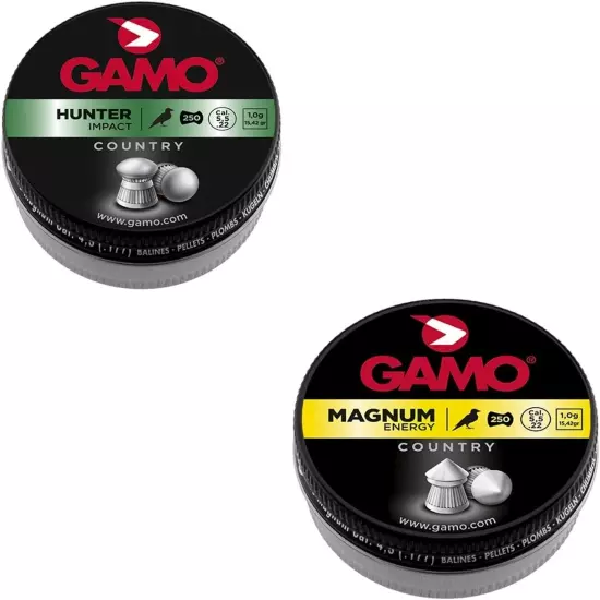 Combo Pack Assorted Air Rifle Pellets, .22 Caliber (TS-22, Hunter, Magnum, Maste