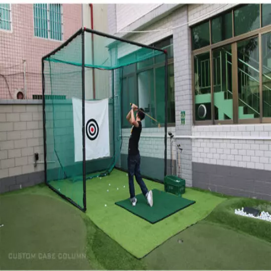 Sports Portable Foldable Golf Hitting Cage Golf Practice Network High Quality