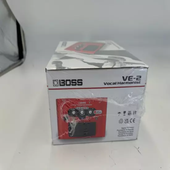 Boss VE-2 Vocal Harmonist Effects Pedal Brand New in Box Express Shipping New