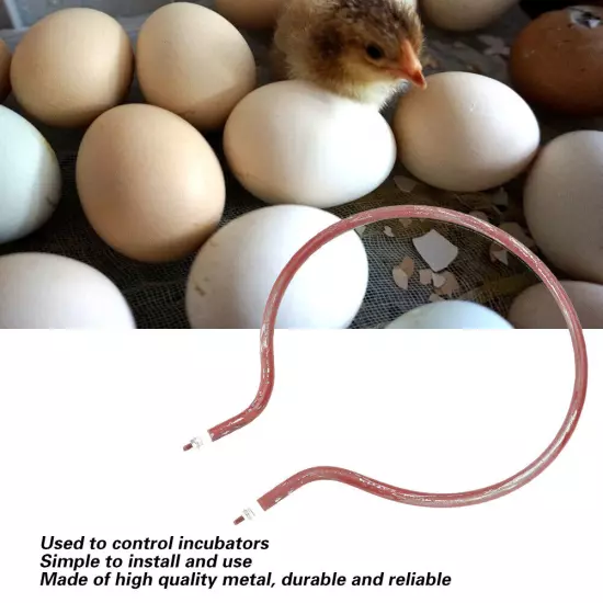 Farm Round Animal Incubator Heating Tube Chicken Poultry Hatching Tool Access AN