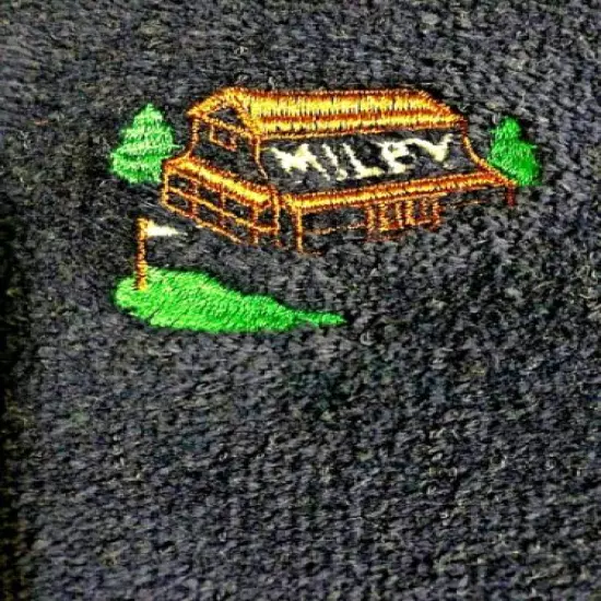 MILBY GOLF CLUB GOLF TOWEL, CADDY TOWEL, Sherbrooke, Quebec GOLF ACCESSORY