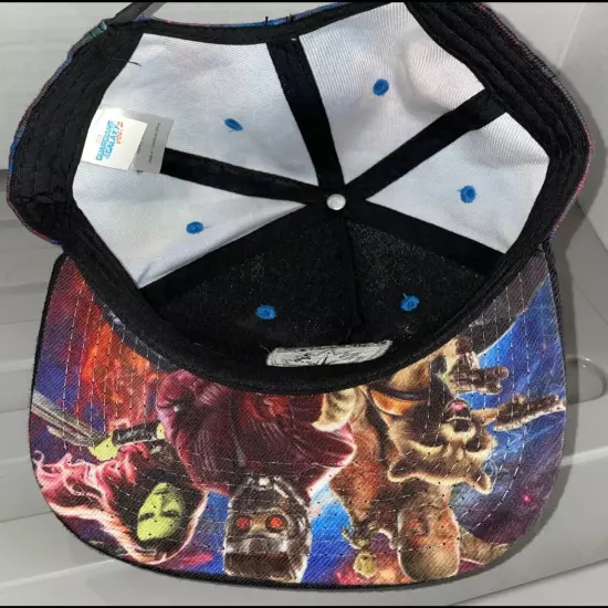 Guardians OF Galaxy VOL. 2 SnapBack Hat Tie Dye Embroidered Patch Logo