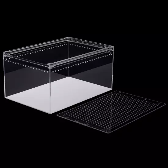 Acrylic Reptile Cage Pet Feeding Tank For Lizard Turtle Insect Breeding Cage