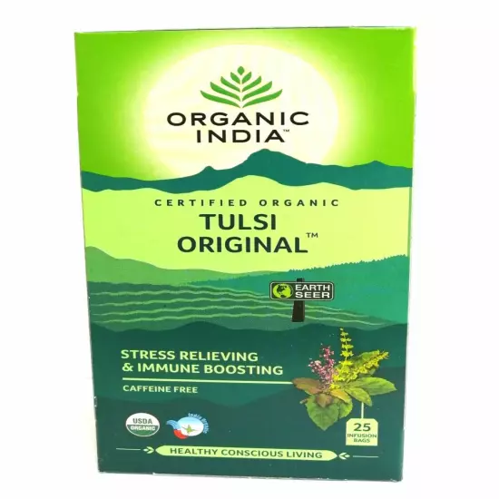 Tulsi Original EXP.12/2025 OFFICIAL USA Tea USDA Organic India USA OFFICIAL