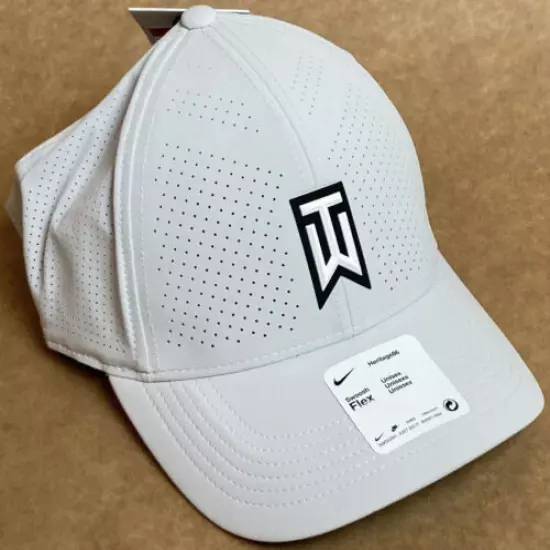 2022 Tiger Woods TW Heritage 86 Golf Hat Cap CW6792-025 Light Gray Size M/L