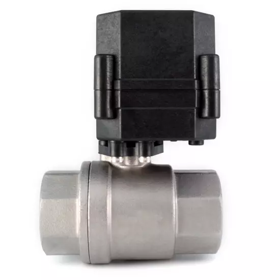 1" Motorized Ball Valve N/C110/115/120/220/240 VAC 2-wire Stainless EPDM