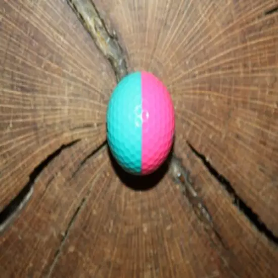 VINTAGE TEAL AND PINK PING EYE 2 GOLF BALL MUST SEE!!!! KAPALUA LOGO