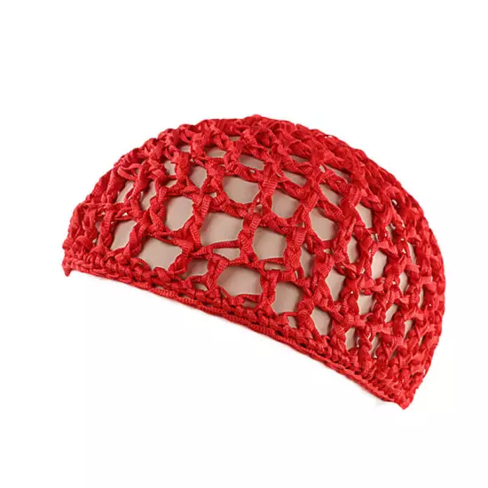 Mesh Hair Net Crochet Cap Fishnet Hairnet Hair net Snood Sleeping Night Cover