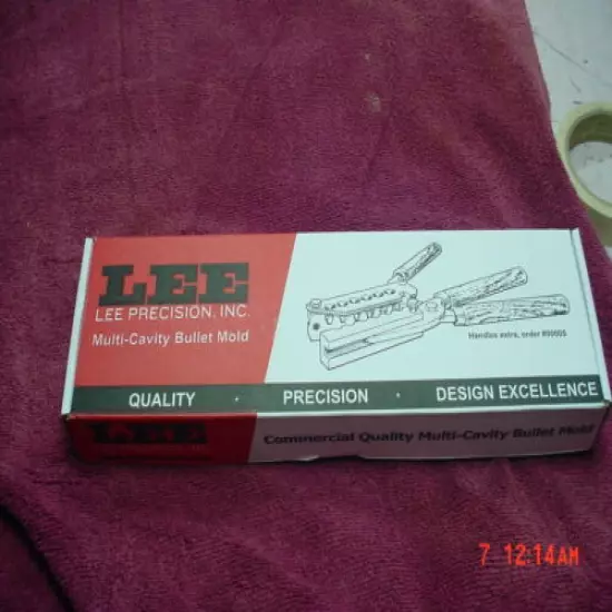 Lee Precision 6 Cav C225-55-RF Lee Precision 6 Cavity Mold .225 Dia. For .223 