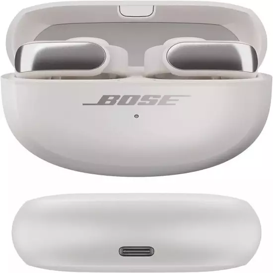 Bose Ultra Open Earbuds with Case, White Smoke, New Sealed Box！Bose