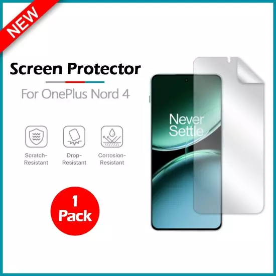 B2G1 FREE LCD Ultra Clear HD Screen Protector for Android Phone OnePlus Nord 4