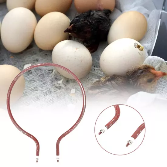 Farm Round Animal Incubator Heating Tube Chicken Poultry Hatching Tool Access AN