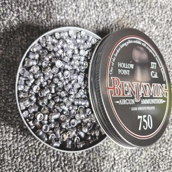 benjamin hollow point hunting pellets .177 cal 7.9 gr 750 count