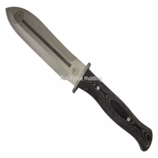 New J&V Adventure Knives Ezapac Micarta Steel Fixed Blade Hunting Survival Knife