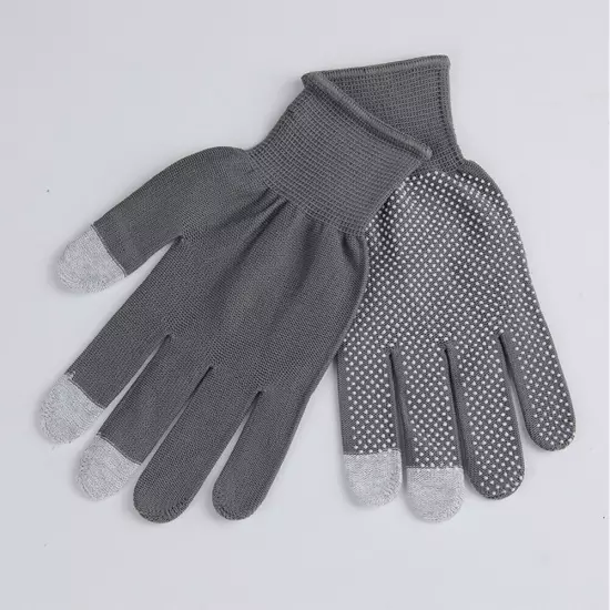 Gripper Gloves Work Thermal Mens Womens Unisex Full Finger Magic Winter Sport