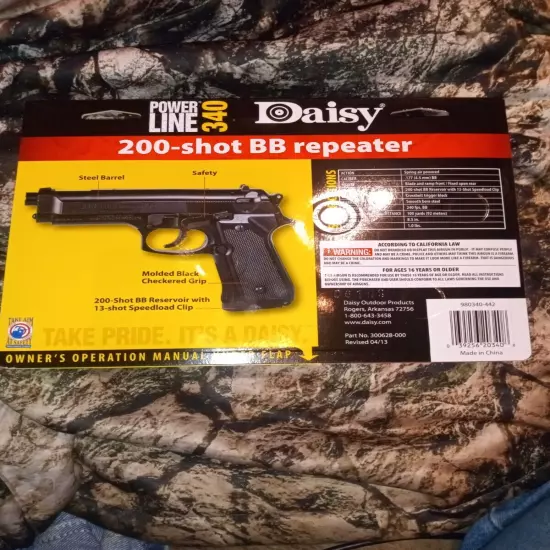 Daisy Powerline 340 BB Air Gun Pistol