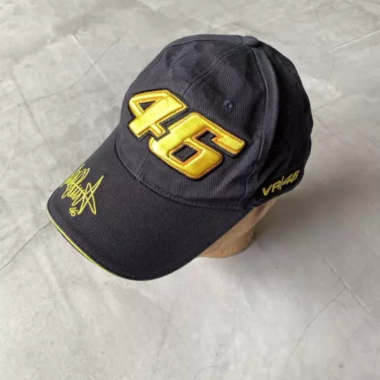 Vintage Valentino Rossi VR46 The Doctor Racing Cap Hats Y2K Hat racing retro 90s