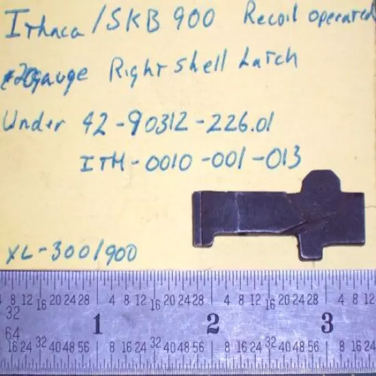 Ithaca/SKB XL-300 XL-900 Recoil Operated 20 Gauge RIGHT SHELL LATCH