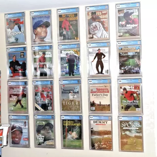 The Ultimate CGC Graded Magazine Wall Display: 9.5”x14” One-Piece Acrylic Frame