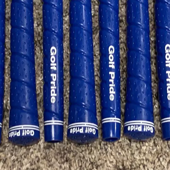 New 13 Golf Pride Tour Wrap 2G Blue Midsize Golf Grips 60R No Pulls