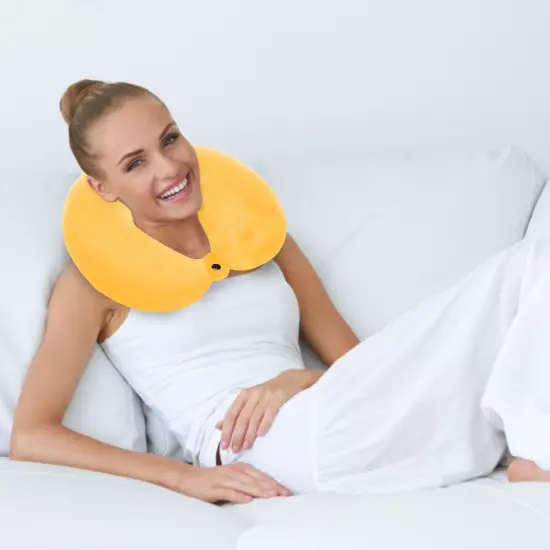 U-shaped Pillow Head Rest Neck Support Neck Pillow Travel Foam Pillow Memory US