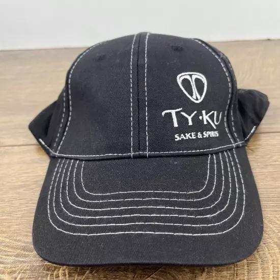 Ty KU Cap Hat Black Cap Hat Adjustable Hat Black Adult Hat