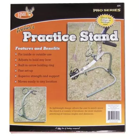 HME Products Bow Holder Archer's Practice Stand, Olive APS #00504