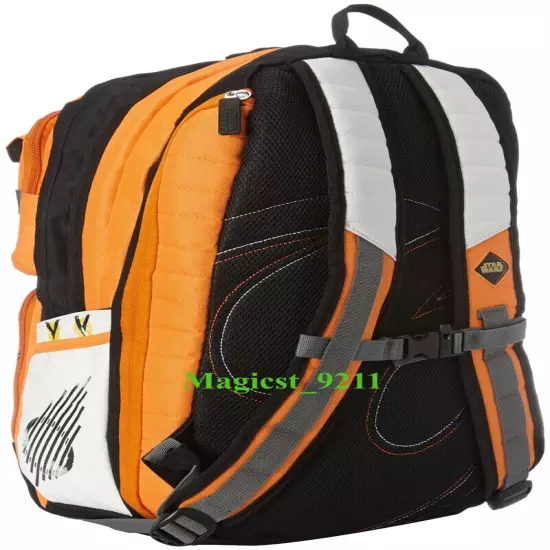 Star Wars Backpack Rebel Alliance Icon Laptop School Shoulder Bag Orange Gifts