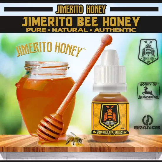 JIMERITO BEE HONEY EYE DROPS, SIZE: 12mL, AUTHENTIC, ORIGINAL FROM HONDURAS