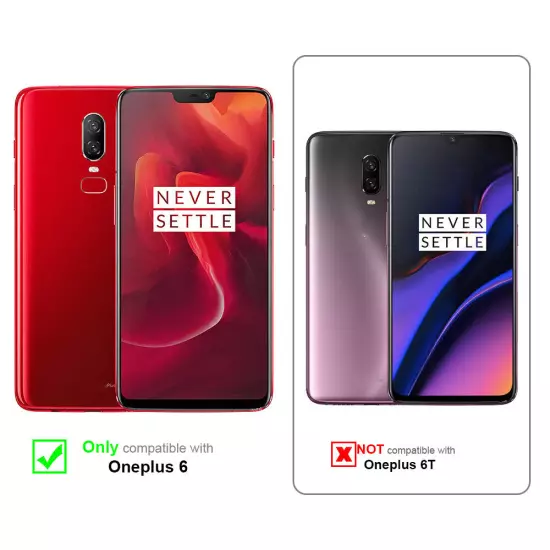 Case for OnePlus 6 Cover Protection Book Wallet Magnetic Book