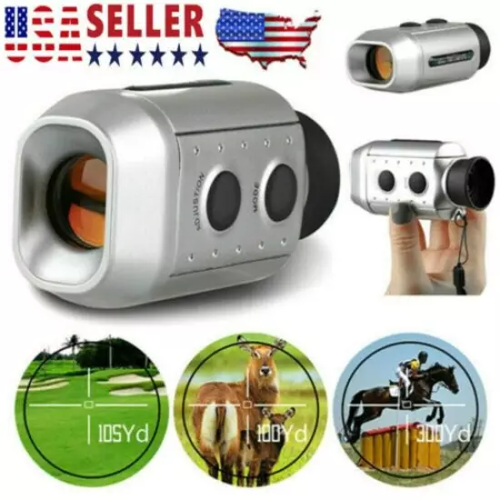 1000 Yards Digital 7x Range Finder Telescope Distance Hunting Golf Range Finder