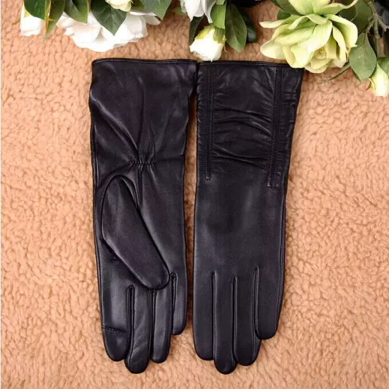 Women Genuine Nappa Leather Gloves On Sale w or w/o touch screen function #106