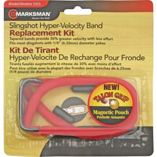 Marksman Hyper-Velocity Band Spares For Most Slingshots With .25" Diameter Yokes